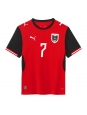 Moške Nogometnih dresov Avstrija Marko Arnautovic #7 Domači SP 2026 Kratki rokavi Moške Nogometnih dresov Avstrija Marko Arnautovic #7 Domači SP 2026 Kratki rokavi